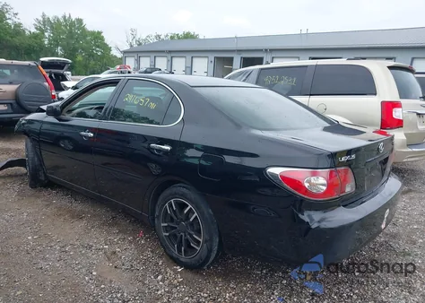 2004 Lexus Es 330 from USA, damaged, VIN JTHBA30G445043672
